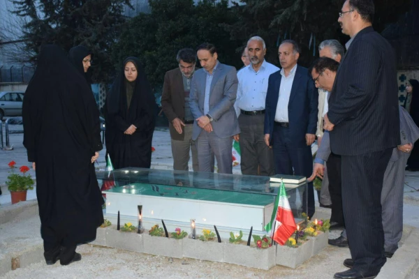 برگزاری مراسم اولین سالگرد شهدای گمنام دانشگاه فرهنگیان مازندران 6