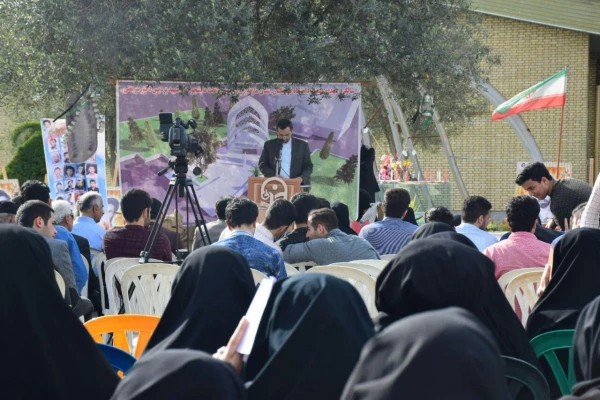 برگزاری مراسم اولین سالگرد شهدای گمنام دانشگاه فرهنگیان مازندران 4