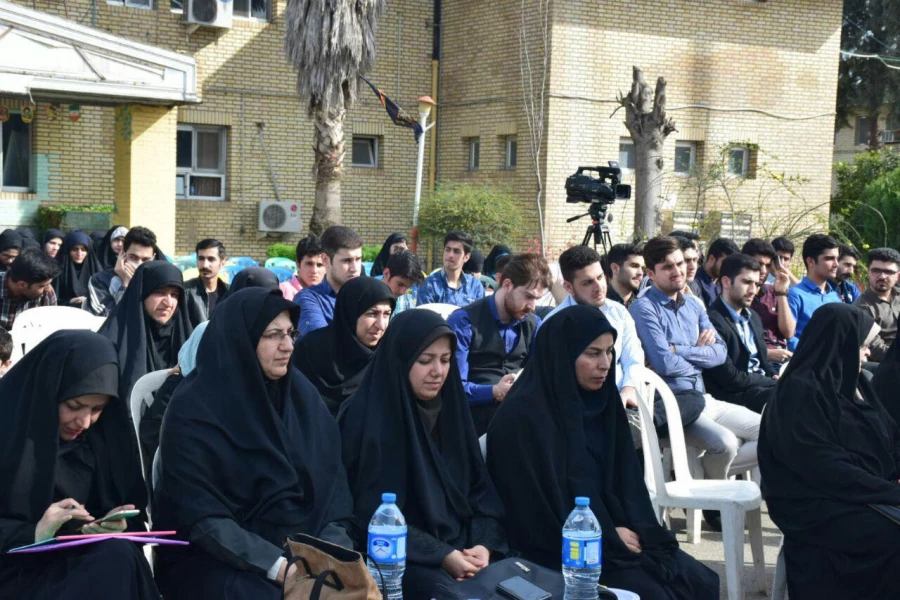 برگزاری مراسم اولین سالگرد شهدای گمنام دانشگاه فرهنگیان مازندران 14