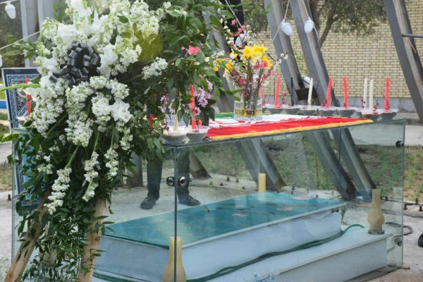 برگزاری مراسم اولین سالگرد شهدای گمنام دانشگاه فرهنگیان مازندران 15