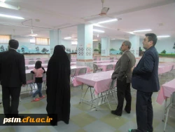 حضور آقای آقاخانی، مدیر کل برنامه ریزی، خدمات و رفاه دانشجویی در پردیس 7