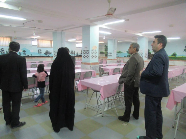 حضور آقای آقاخانی، مدیر کل برنامه ریزی، خدمات و رفاه دانشجویی در پردیس 7