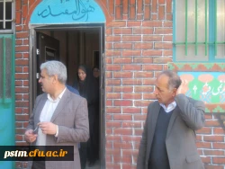 حضور آقای آقاخانی، مدیر کل برنامه ریزی، خدمات و رفاه دانشجویی در پردیس 11