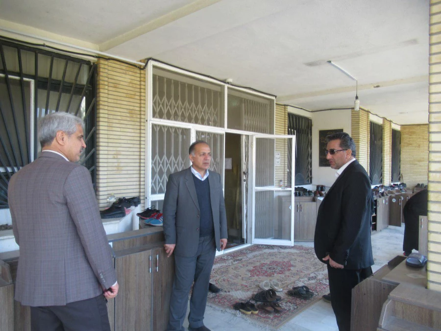 حضور آقای آقاخانی، مدیر کل برنامه ریزی، خدمات و رفاه دانشجویی در پردیس 12