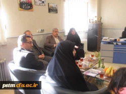 حضور آقای آقاخانی، مدیر کل برنامه ریزی، خدمات و رفاه دانشجویی در پردیس 16