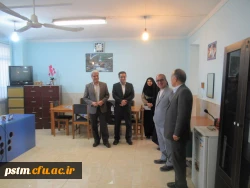 حضور آقای آقاخانی، مدیر کل برنامه ریزی، خدمات و رفاه دانشجویی در پردیس 18