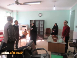 حضور آقای آقاخانی، مدیر کل برنامه ریزی، خدمات و رفاه دانشجویی در پردیس 22