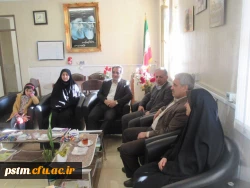 حضور آقای آقاخانی، مدیر کل برنامه ریزی، خدمات و رفاه دانشجویی در پردیس 23