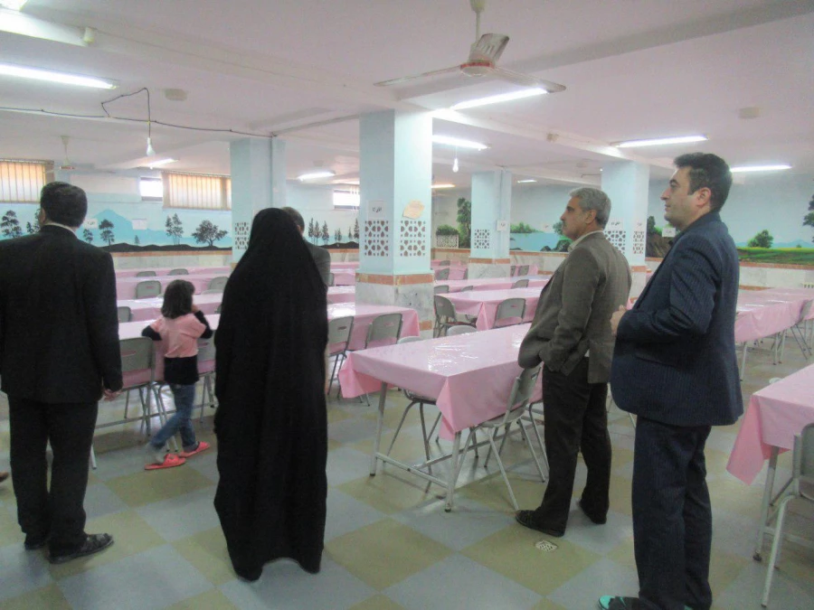 حضور آقای آقاخانی، مدیر کل برنامه ریزی، خدمات و رفاه دانشجویی در پردیس 25