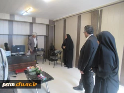 حضور آقای آقاخانی، مدیر کل برنامه ریزی، خدمات و رفاه دانشجویی در پردیس 29