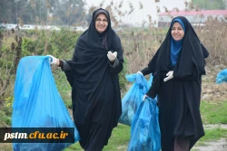 طرح پاکسازی دانشگاه تا دانشگاه با حمایت کانون محیط زیست و با حضور مسئولین 17