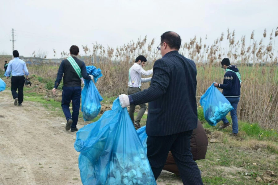 طرح پاکسازی دانشگاه تا دانشگاه با حمایت کانون محیط زیست و با حضور مسئولین 14