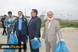 طرح پاکسازی دانشگاه تا دانشگاه با حمایت کانون محیط زیست و با حضور مسئولین 8