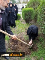 کاشت نهال در محوطه سرای دانشجویی پردیس به مناسبت روز درختکاری 6