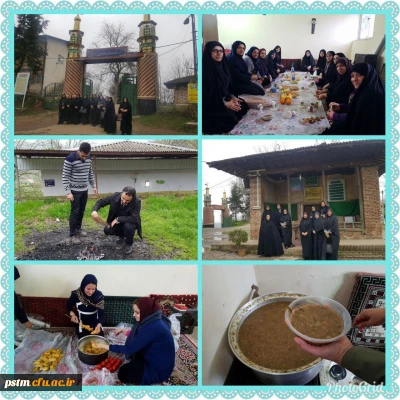 برگزاری اردو به مناسبت روز زن و تجلیل از همکاران خانم دانشگاه فرهنگیان استان مازندران در امامزاده ابا صالح شهرستان قائمشهر