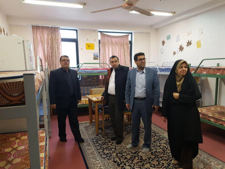 حضور مهمانان نوروزی در پایگاه اسکان پردیس صدیقه طاهره (س) و اقدامات انجام شده به روایت تصویر 2