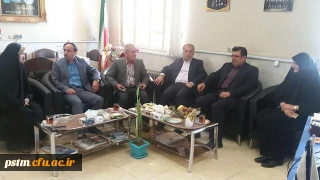 دیدار نوروزی مدیریت امور پردیس های استان با همکاران پردیس