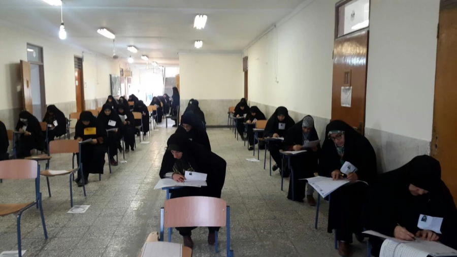برگزاری آزمون ورودی جامعه الزهرا، پردیس صدیقه طاهره (س) مازندران (ساری) با حضور نمایندگان حوزه علمیه 2