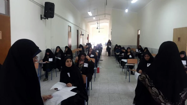 برگزاری آزمون ورودی جامعه الزهرا، پردیس صدیقه طاهره (س) مازندران (ساری) با حضور نمایندگان حوزه علمیه 2