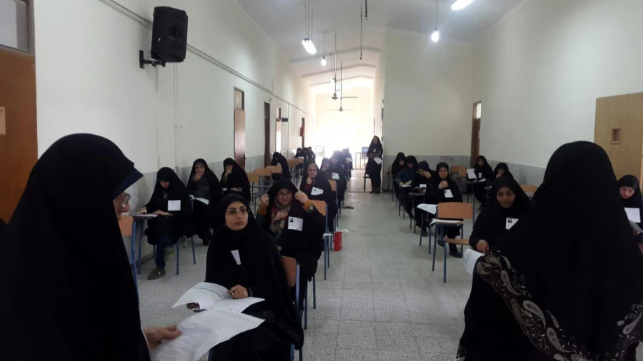 برگزاری آزمون ورودی جامعه الزهرا، پردیس صدیقه طاهره (س) مازندران (ساری) با حضور نمایندگان حوزه علمیه 2