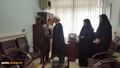 تجلیل از جانباز پردیس به مناسبت ولادت حضرت ابوالفضل (ع) و روز جانباز