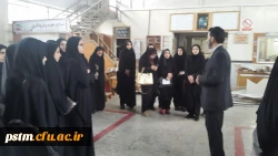 بازدید دانشجویان از مرکز آموزش فنی و حرفه ای 22 بهمن ساری 3