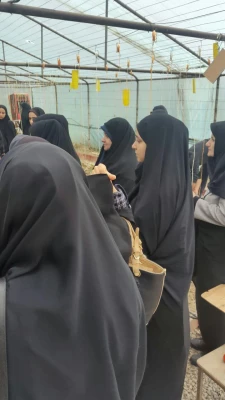 بازدید دانشجویان از مرکز آموزش فنی و حرفه ای 22 بهمن ساری 6