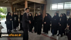 بازدید دانشجویان از مرکز آموزش فنی و حرفه ای 22 بهمن ساری 4
