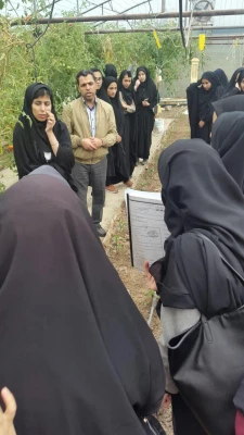 بازدید دانشجویان از مرکز آموزش فنی و حرفه ای 22 بهمن ساری 5