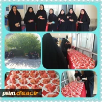 توزیع میان وعده غذایی به مناسبت هفته سلامت 2