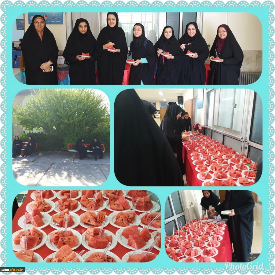 توزیع میان وعده غذایی به مناسبت هفته سلامت 2