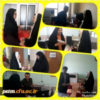 به مناسبت هفته سلامت  انجام شد: کارگاه کمک های اولیه و فوریت های پزشکی-توزیع بروشور به همت مشاور و کانون همیار سلامت-توزیع کشمش به عنوان جایگزین مفید ماده قندی همراه با پیام های تندرستی در بین کارکنان و اساتید به همت کانون طب سنتی 2