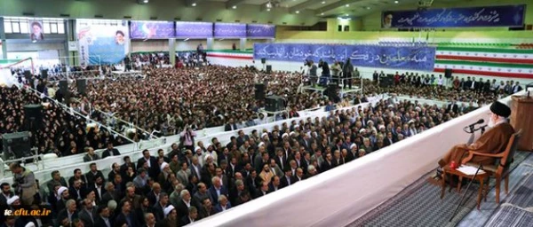 متن کامل سخنان رهبر معظم انقلاب اسلامی در پردیس نسیبه دانشگاه فرهنگیان:
دانشگاه فرهنگیان؛ مرکز ثقل اصلی نظام آموزش و پرورش کشور
 2