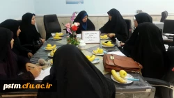 برگزاری جلسه توجیهی در مورد هفته سراهای دانشجویی با سرپرستان شبانه روزی و نمایندگان کلاس ها و شورای صنفی 2