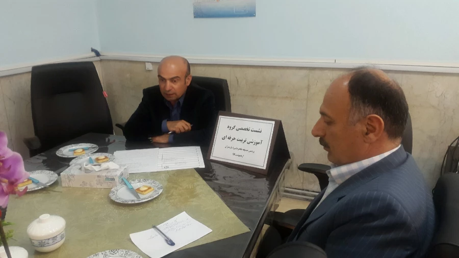 برگزاری نشست تخصصی گروه تربیت حرفه ای 4