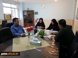 برگزاری جلسه هم اندیشی مسئولین پردیس با نماینده شورای صنفی دانشجویی