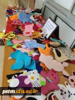 برگزاری نمایشگاه آثار هنری دانشجویان در درس کاربرد هنر در آموزش 3