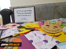 برگزاری نمایشگاه آثار هنری دانشجویان در درس کاربرد هنر در آموزش 5