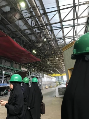 بازدید علمی دانشجویان از شرکت صنایع چوب و کاغذ شهرستان ساری و آشنایی با فرآیند تولید کاغذ 4