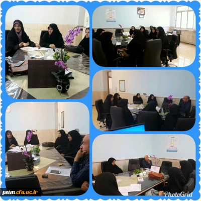 برگزاری نشست معاونت آموزشی، پژوهشی و فرهنگی پردیس، مدیرگروه تربیت حرفه ای و مسئول آموزش با نمایندگان کلاس ها