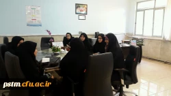 برگزاری نشست معاونت آموزشی، پژوهشی و فرهنگی پردیس، مدیرگروه تربیت حرفه ای و مسئول آموزش با نمایندگان کلاس ها 3