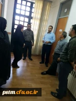 بازدید کارشناسان اداره کل نوسازی و تجهیز مدارس استان از تاسیسات پردیس 3