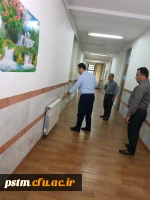 بازدید کارشناسان اداره کل نوسازی و تجهیز مدارس استان از تاسیسات پردیس 4