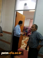 بازدید کارشناسان اداره کل نوسازی و تجهیز مدارس استان از تاسیسات پردیس 6