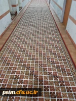 بهسازی سرای دانشجویی با مفروش نمودن راهروها و خرید تشک 3