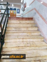 بهسازی سرای دانشجویی با مفروش نمودن راهروها و خرید تشک 7