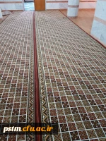 بهسازی سرای دانشجویی با مفروش نمودن راهروها و خرید تشک 8