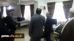 بازدید مشاور ریاست دانشگاه فرهنگیان و مدیر کل حوزه ریاست و معاون آموزشی وتحصیلات تکمیلی دانشگاه از پردیس 3