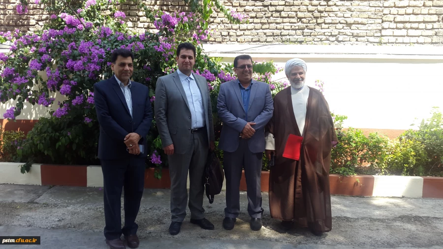 بازدید مشاور ریاست دانشگاه فرهنگیان و مدیر کل حوزه ریاست و معاون آموزشی وتحصیلات تکمیلی دانشگاه از پردیس 4