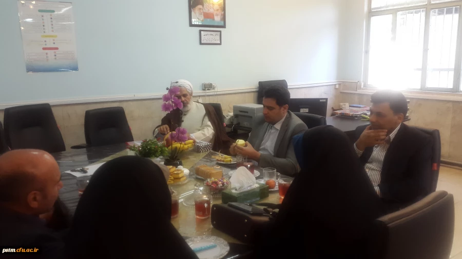 بازدید مشاور ریاست دانشگاه فرهنگیان و مدیر کل حوزه ریاست و معاون آموزشی وتحصیلات تکمیلی دانشگاه از پردیس 5